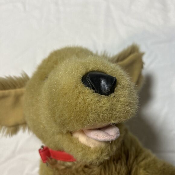 Build A Bear Golden Retriever Lab Tan Brown Dog With Tongue Out Clean Black Nose - Picture 2 of 11
